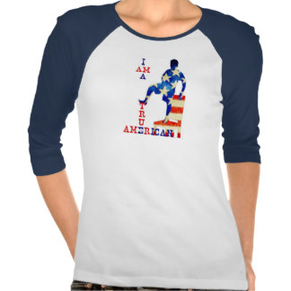 I am a Truer American 3/4 Sleeve Raglan Shirt